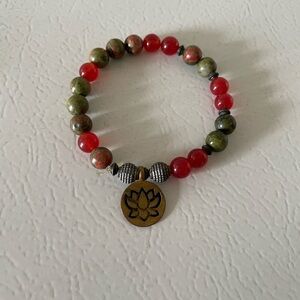 Multi beads stone bracelet